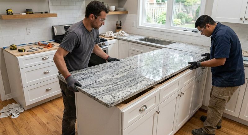 Kitchen Countertop Replacement in Lake County, IL
