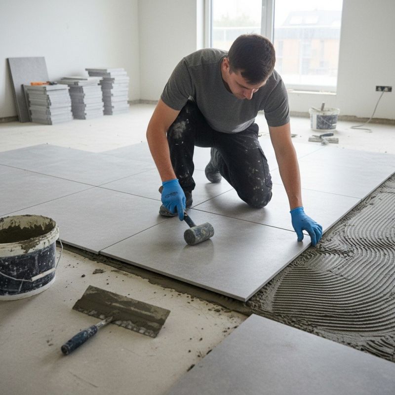 Restroom Floor Replacement in Baltimore, MD
